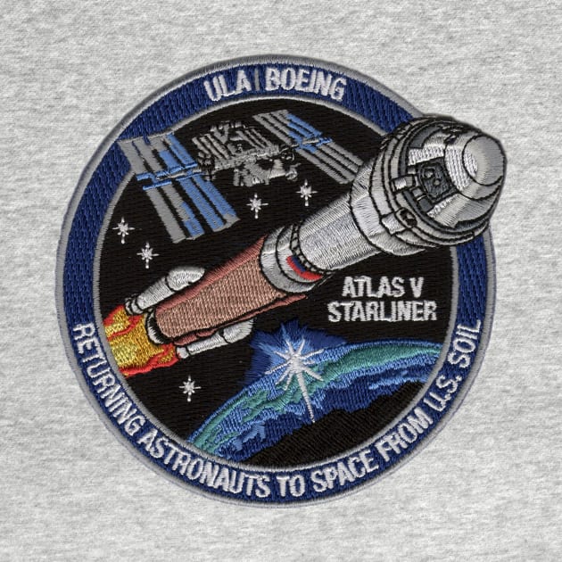 Starliner Boeing Atlas 5 Patch by Spacestuffplus